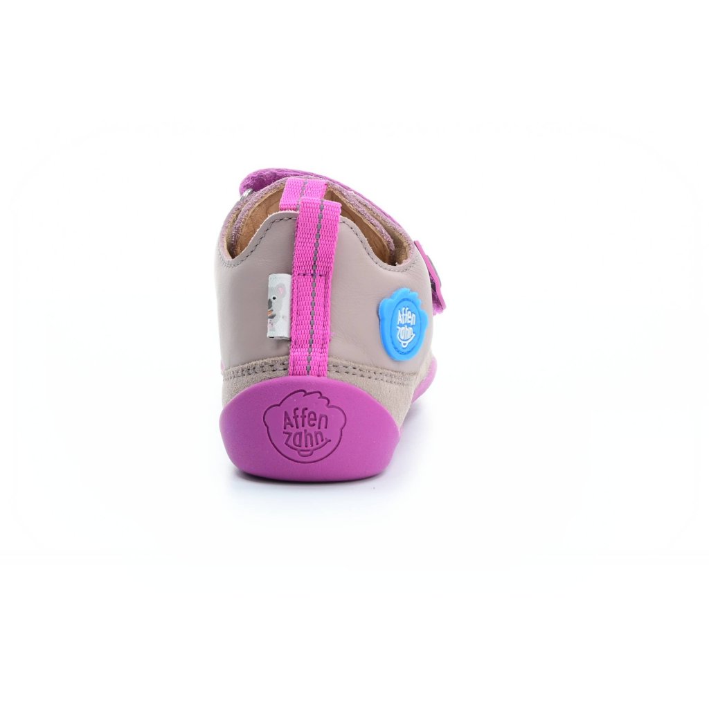 Affenzahn Barfußschuh Leder Buddy Koala Klett