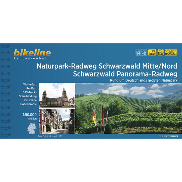 NATURPARK-RADWEG SCHWARZWALD MITTE/NORD - Radwanderführer