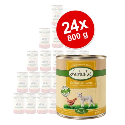 Sparpaket Lukullus Naturkost 24 x 800 g