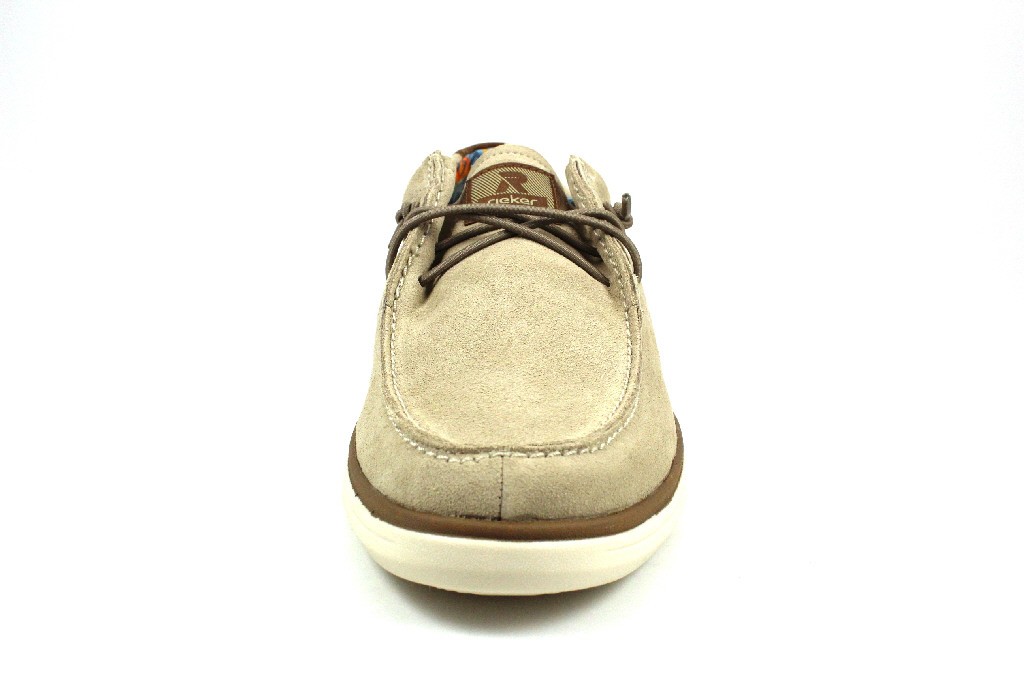 RIEKER Freizeit Schnürer beige
