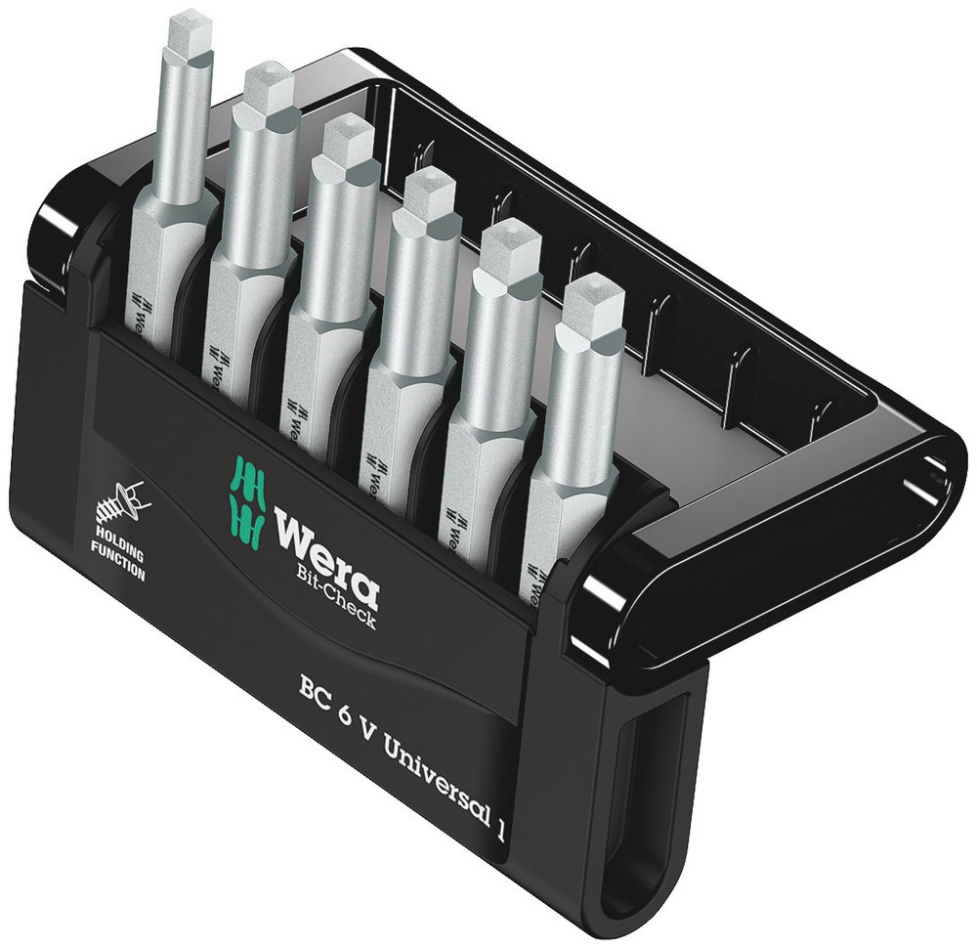 Wera 05056478001 Bit-Check 6 V Universal 1, 6 delig