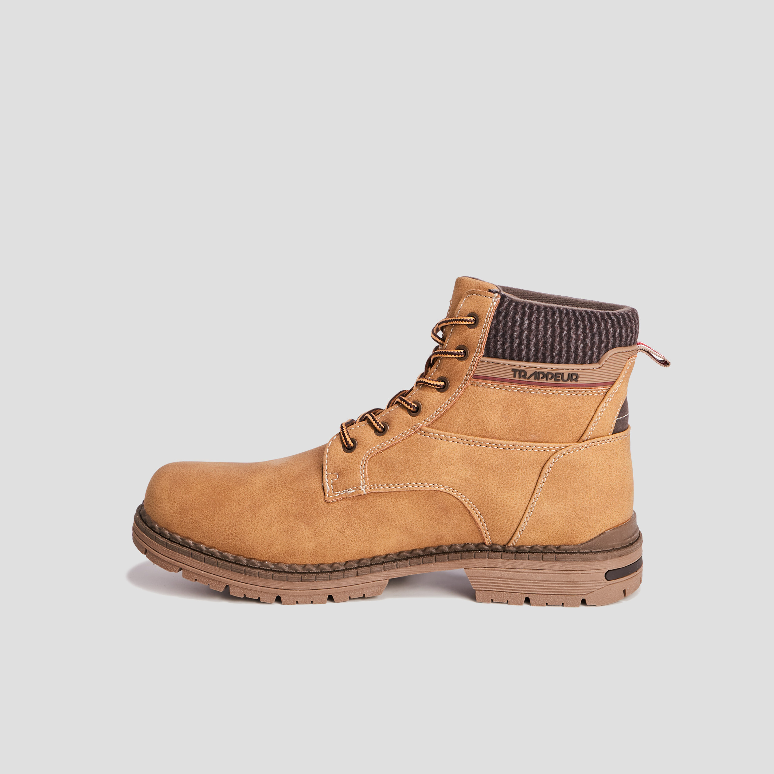 Bottines Trappeur jaune homme | La Halle