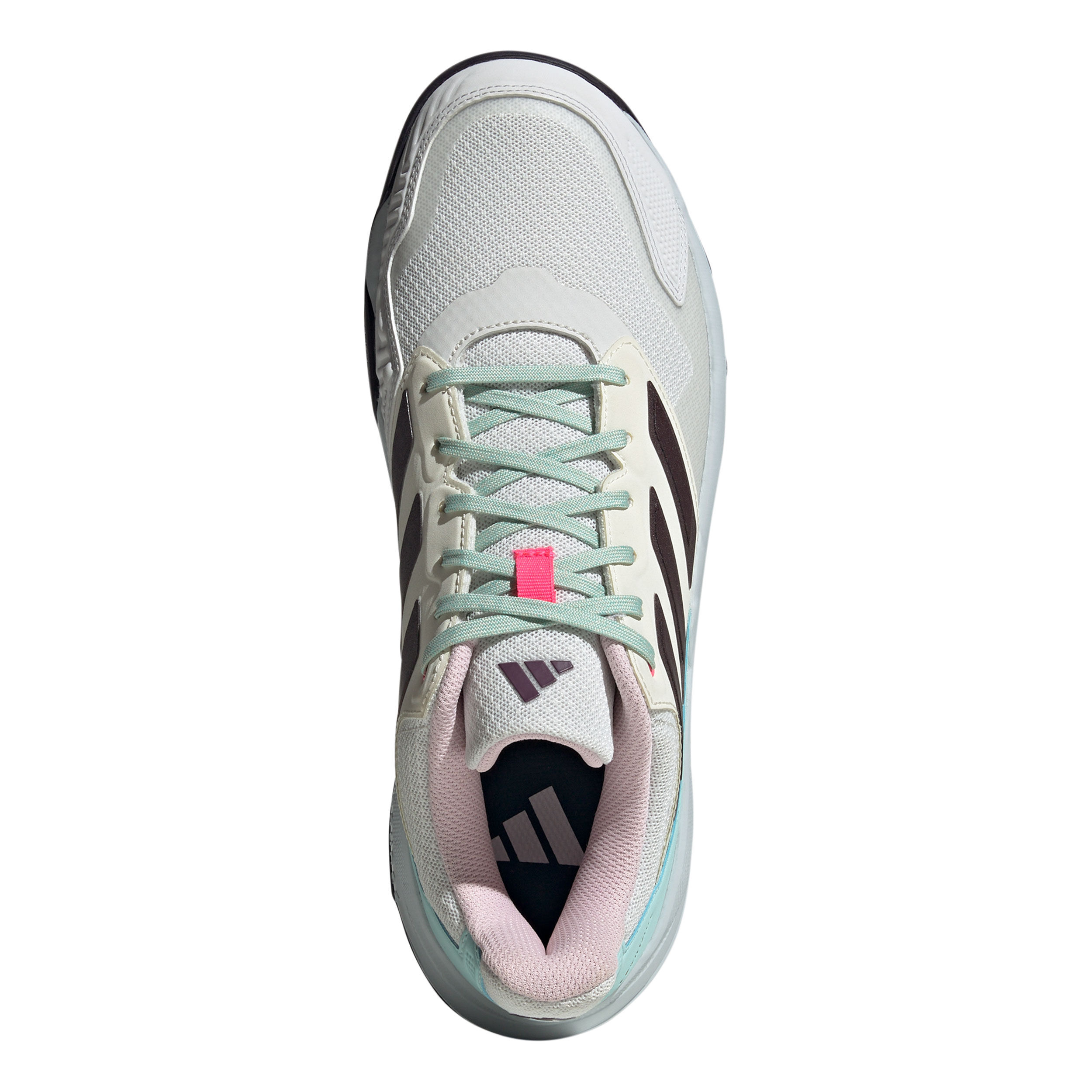 CourtJam Control 3 Sandplatzschuh Herren - Weiß, Grau