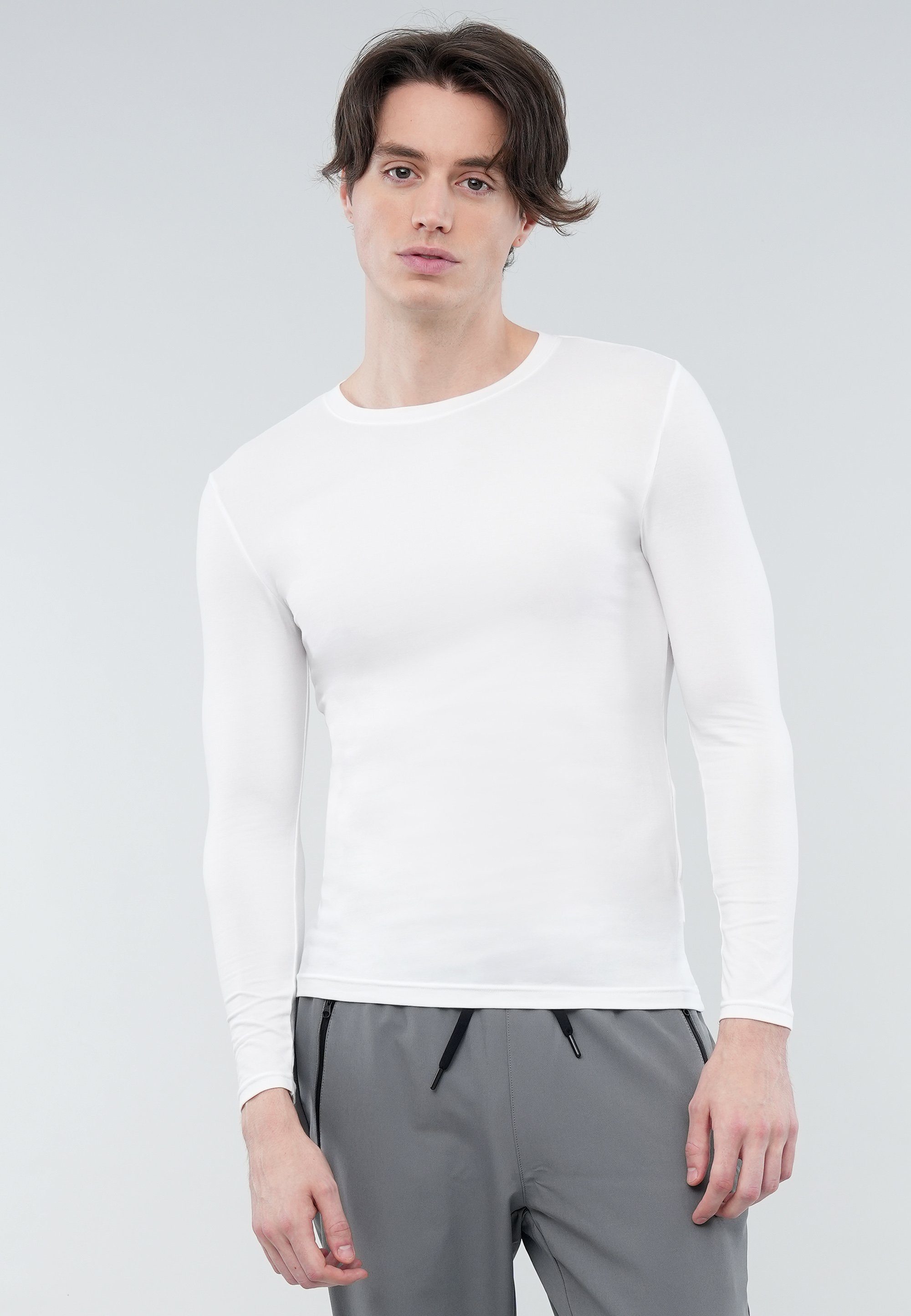 GIORDANO Funktionsshirt G Warmer mit atmungsaktivem Material