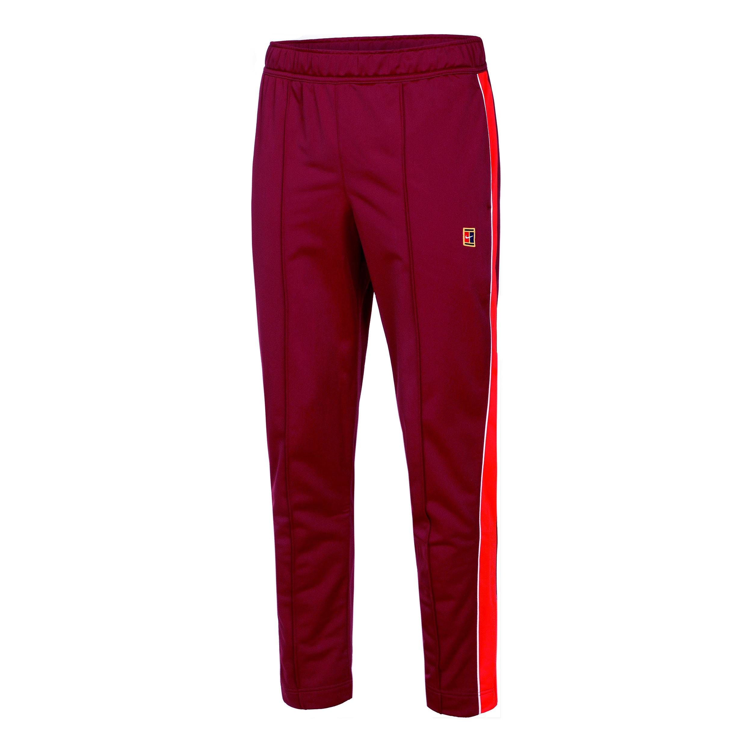 Court Heritage Trainingshose Herren - Dunkelrot, Orange
