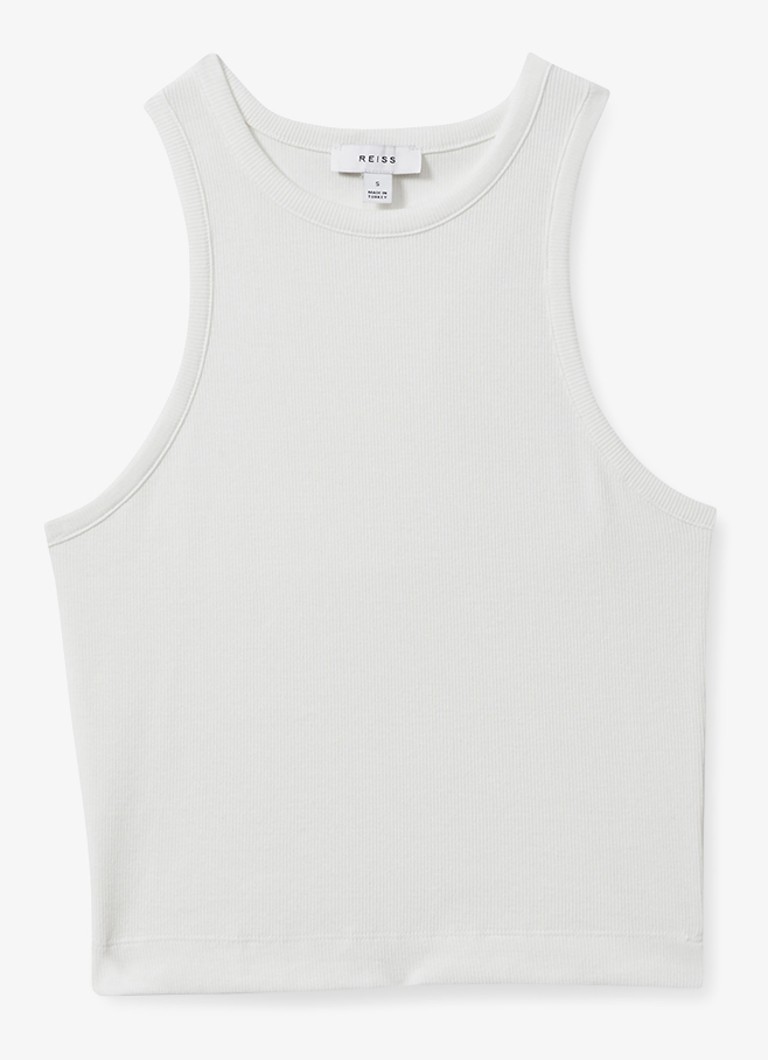 Reiss Andi ribbed tank top