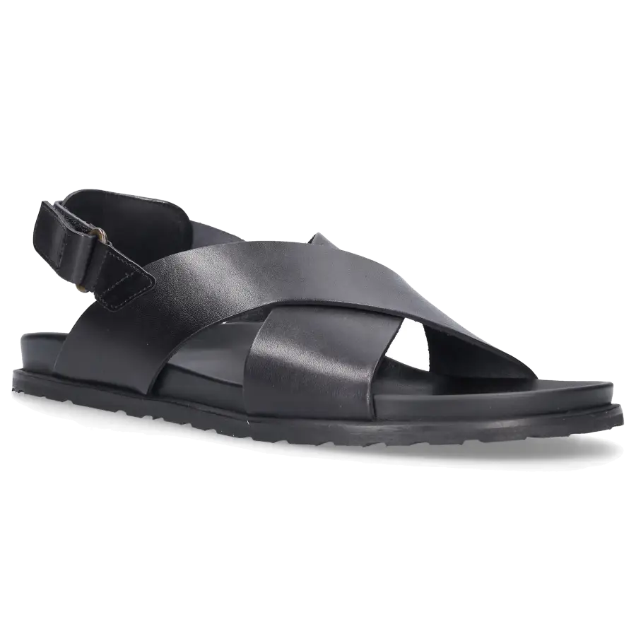 Budapester - Sandalen M6916 Kalbsleder - schwarz