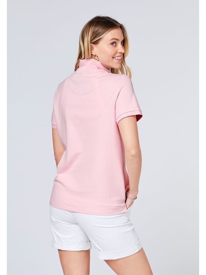 Polo Sylt Poloshirt in Rosa günstig kaufen