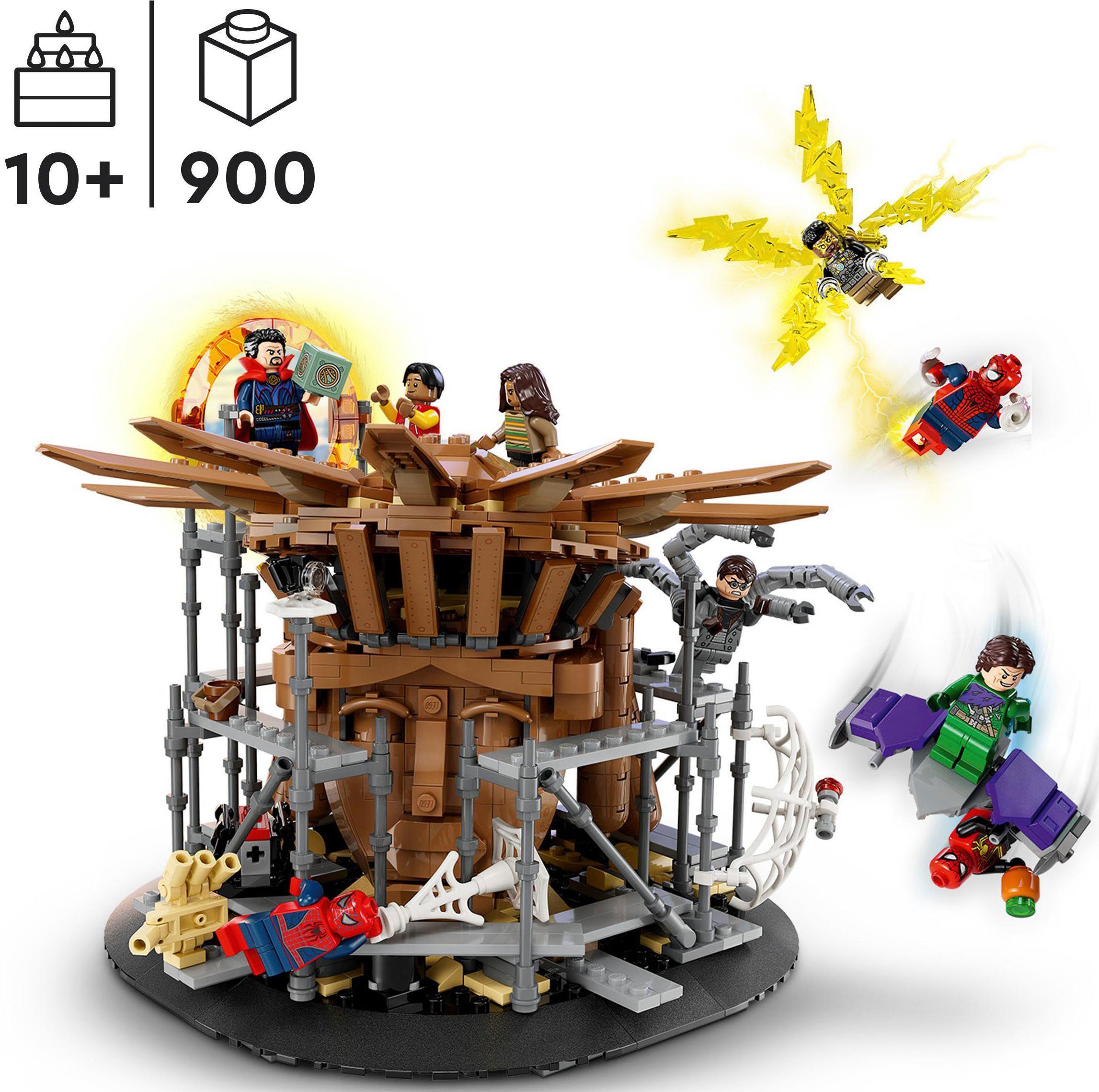LEGO® Konstruktionsspielsteine Spider-Mans großer Showdown (76261), LEGO® Marvel, (900 St), Made in Europe