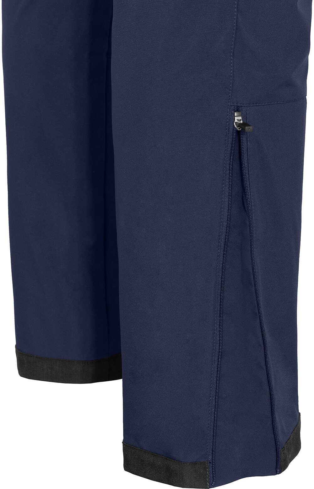 Bergson Outdoorhose KALLE COMFORT Herren Softshellhose, winddicht, strapazierfähig, Normalgrößen, peacoat blau