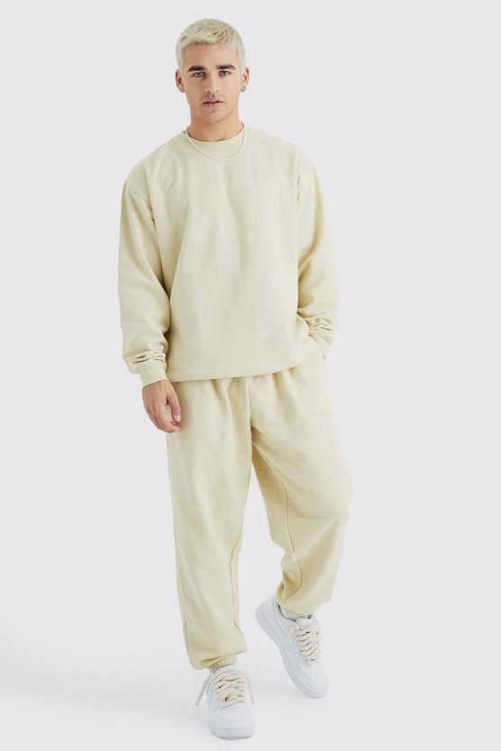 Oversize Sweatshirt-Trainingsanzug