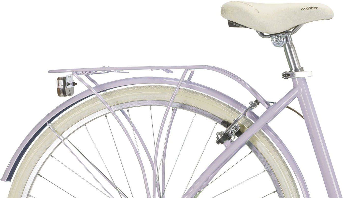 MBM Cityrad NEW Primavera, 6 Gang Shimano TY300 Schaltwerk, Kettenschaltung