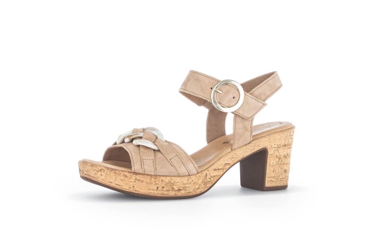 GABOR Komfort Sandalen braun Gabor Fashion Plateau Sandale 24.761.14