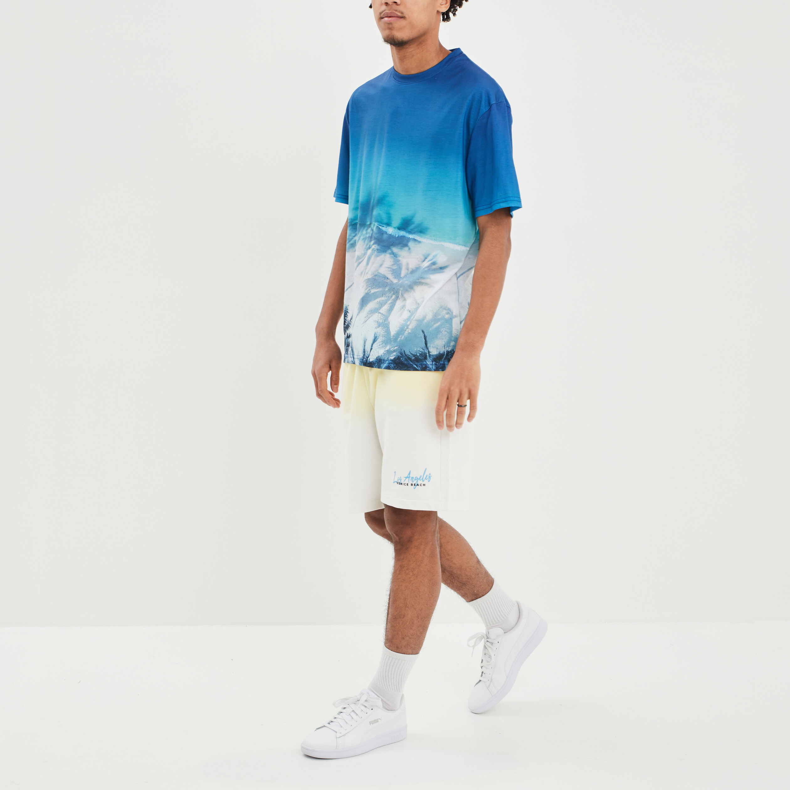 T-shirt manches courtes blanc garçon | La Halle