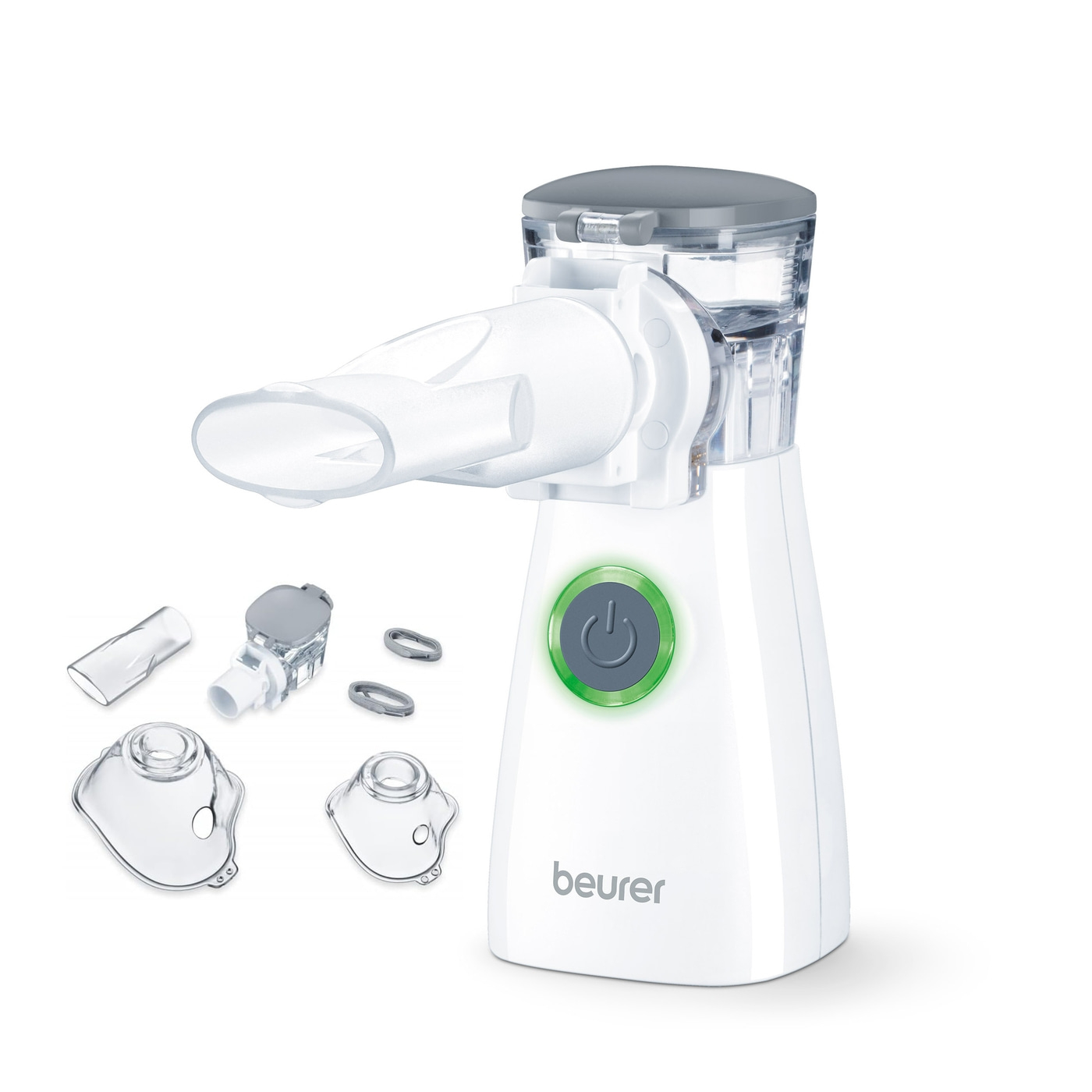 Beurer Inhalator IH 57-Inhalator mit Schwingmembran- und intelligenter Aerosol-Technologie