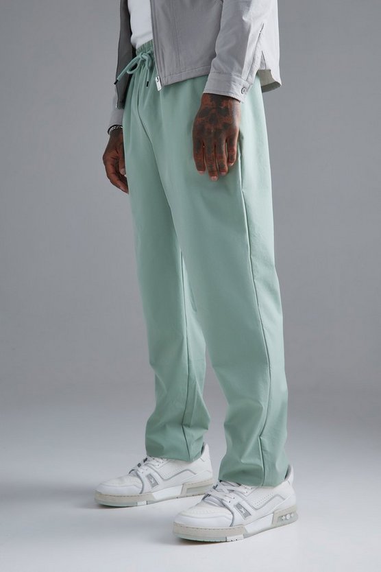 Stretch Hose mit geradem Bein