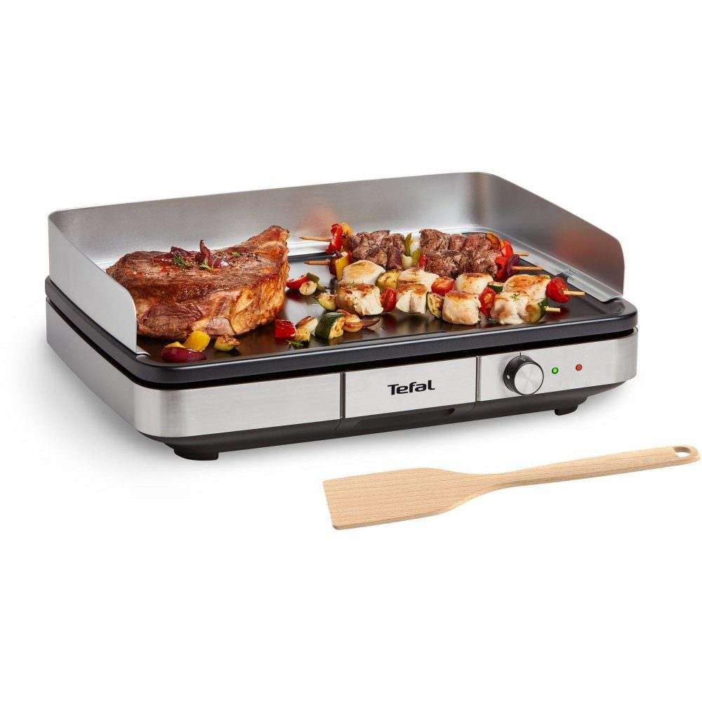 Tefal Tischgrill Maxi Plancha CB690D - Tischgrill - schwarz/silber