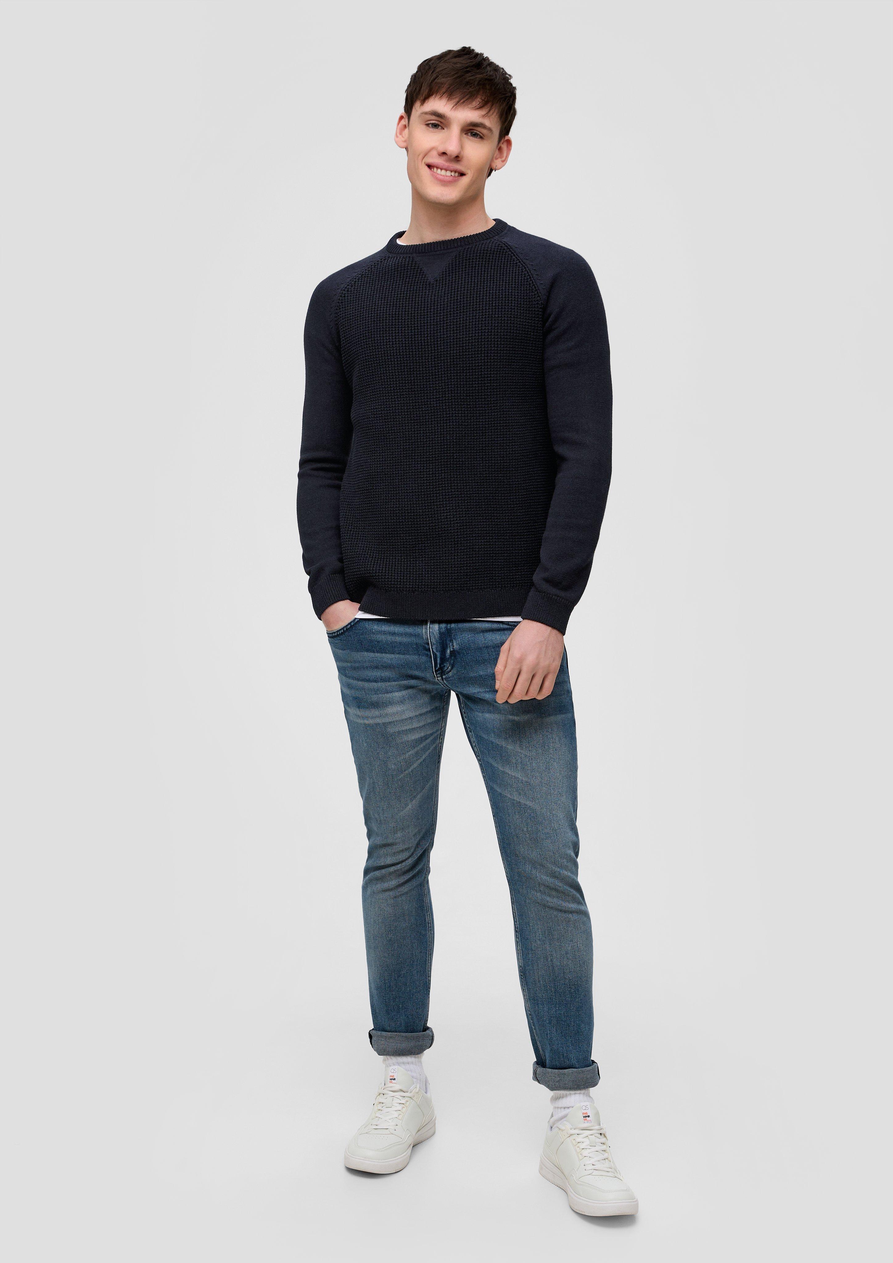 Strickpullover mit Raglanärmeln  2145183-58W0