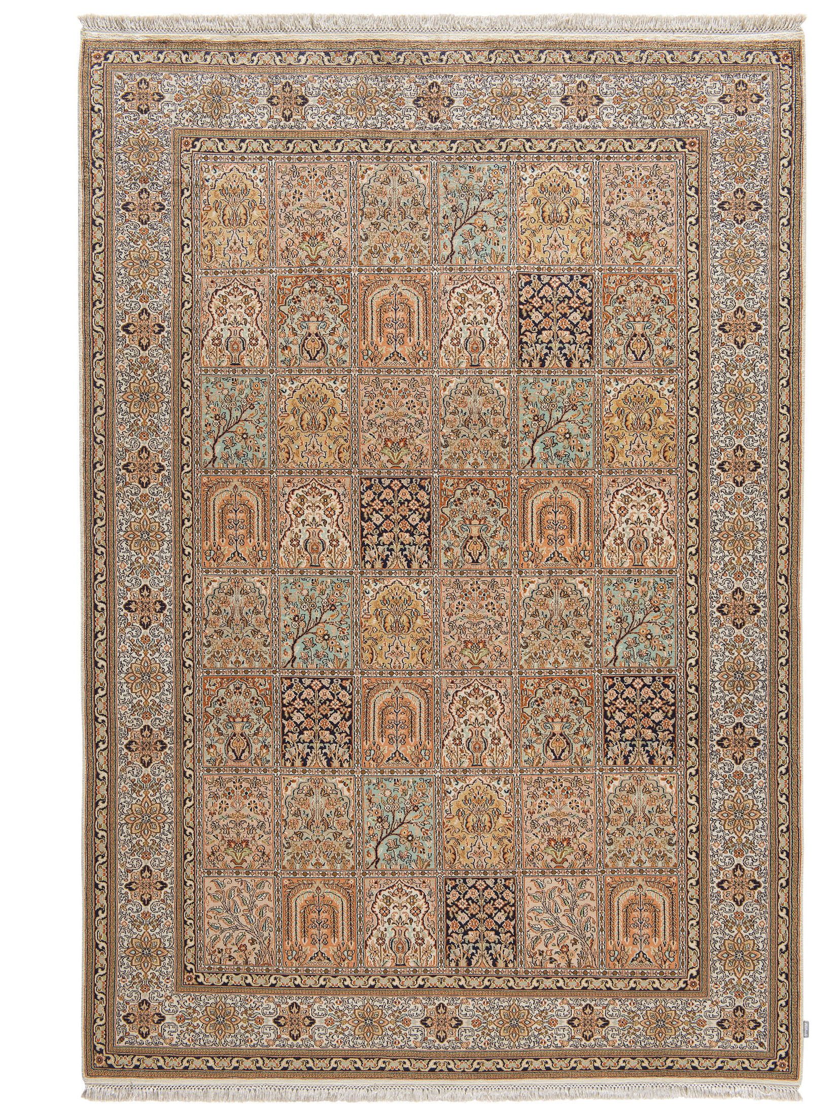 Kaschmir Seide 18/18 ca. 169 x 251 cm, Unikat / Einzelstück
