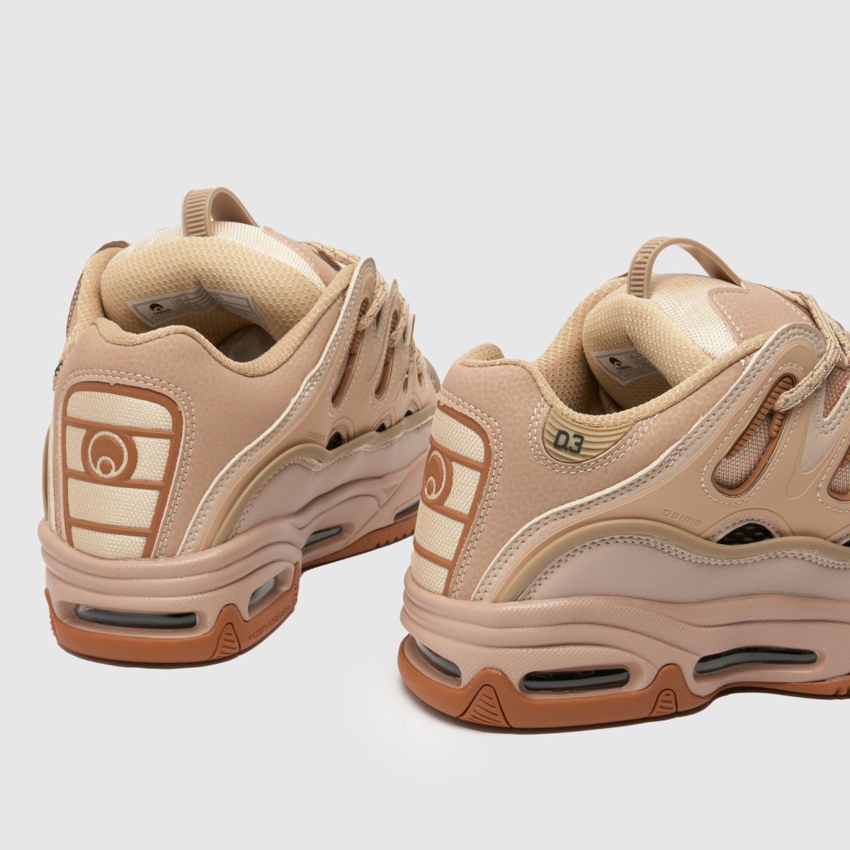 OSIRIS D3 2001 sportcipő bézs és barna színben