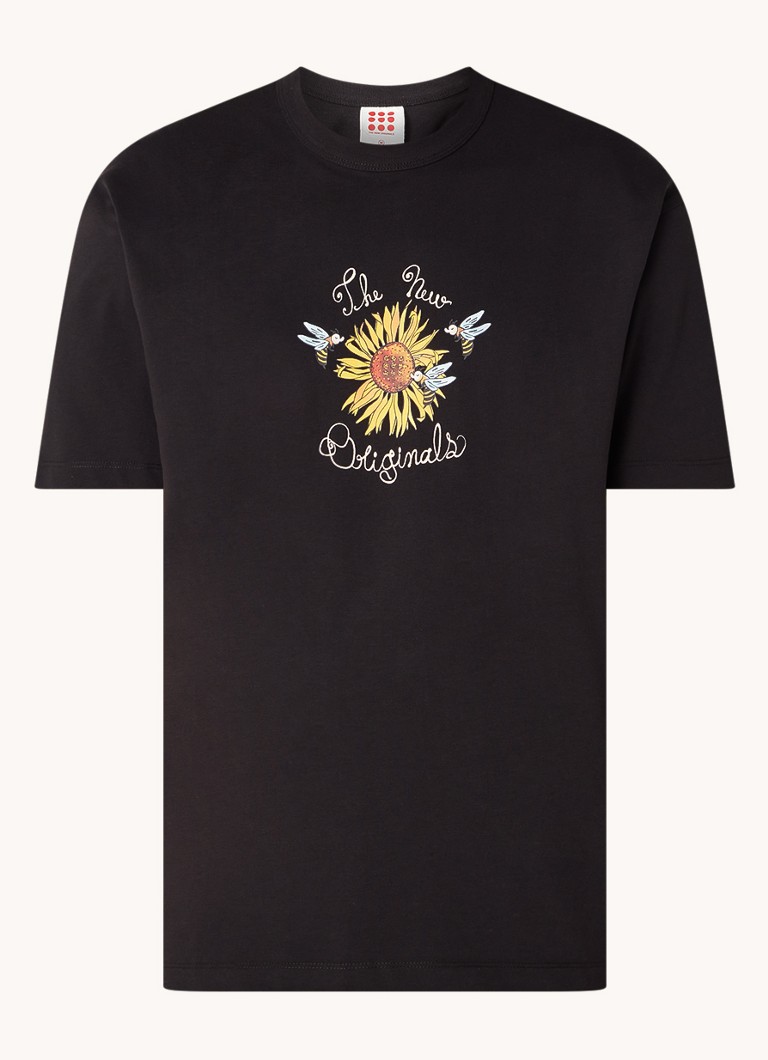 The New Originals Sunflower T-shirt with logo and back print