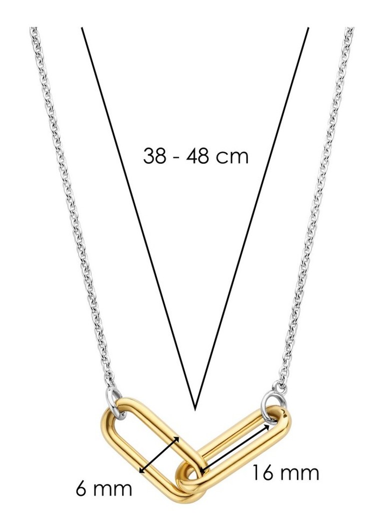 TI SENTO - Milano Silver Necklace 3966SY