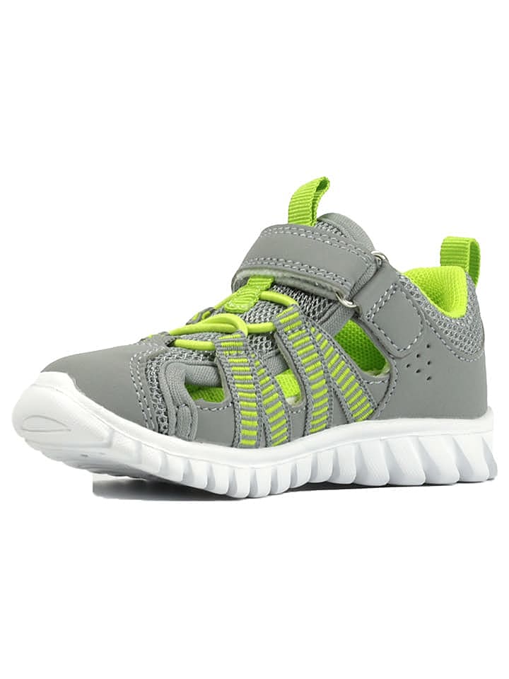 Richter Shoes Halbsandalen in Grau/ Grün günstig kaufen 33