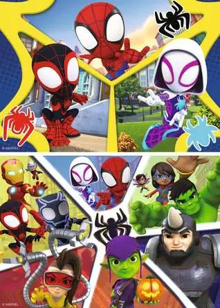 Kinderpuzzle ab 4 Jahren - Spidey und seine Super-Freunde - 24 Teile