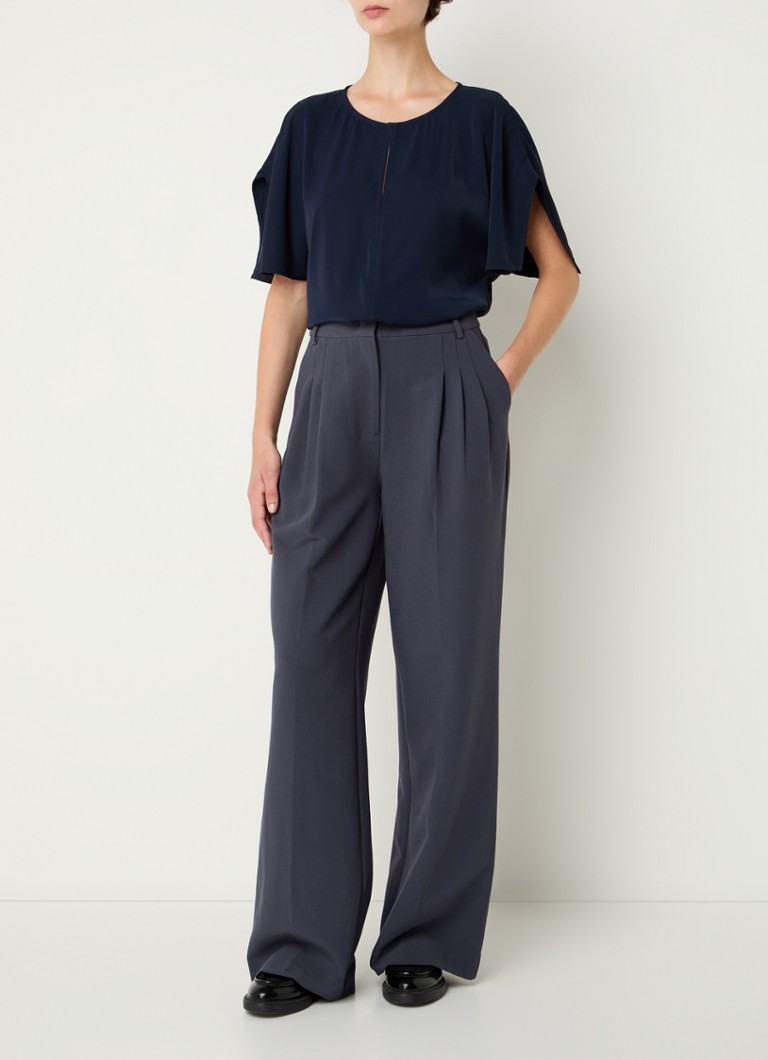 French Connection  Carmen tuniek met keyhole en vlindermouw