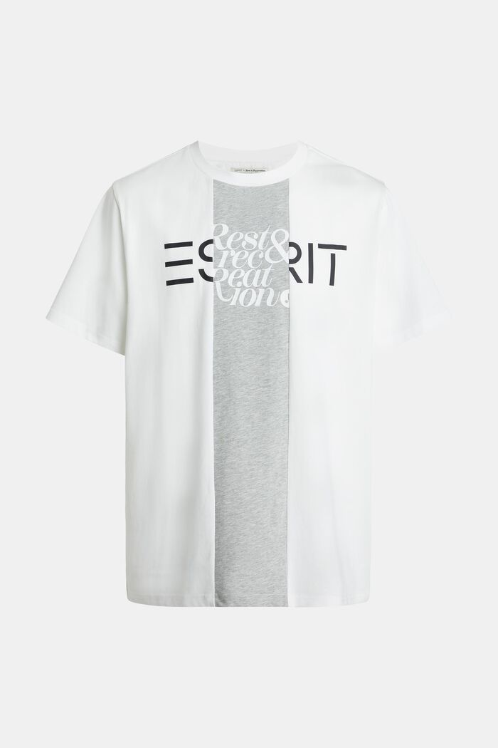 T-Shirt im Flicken-Look