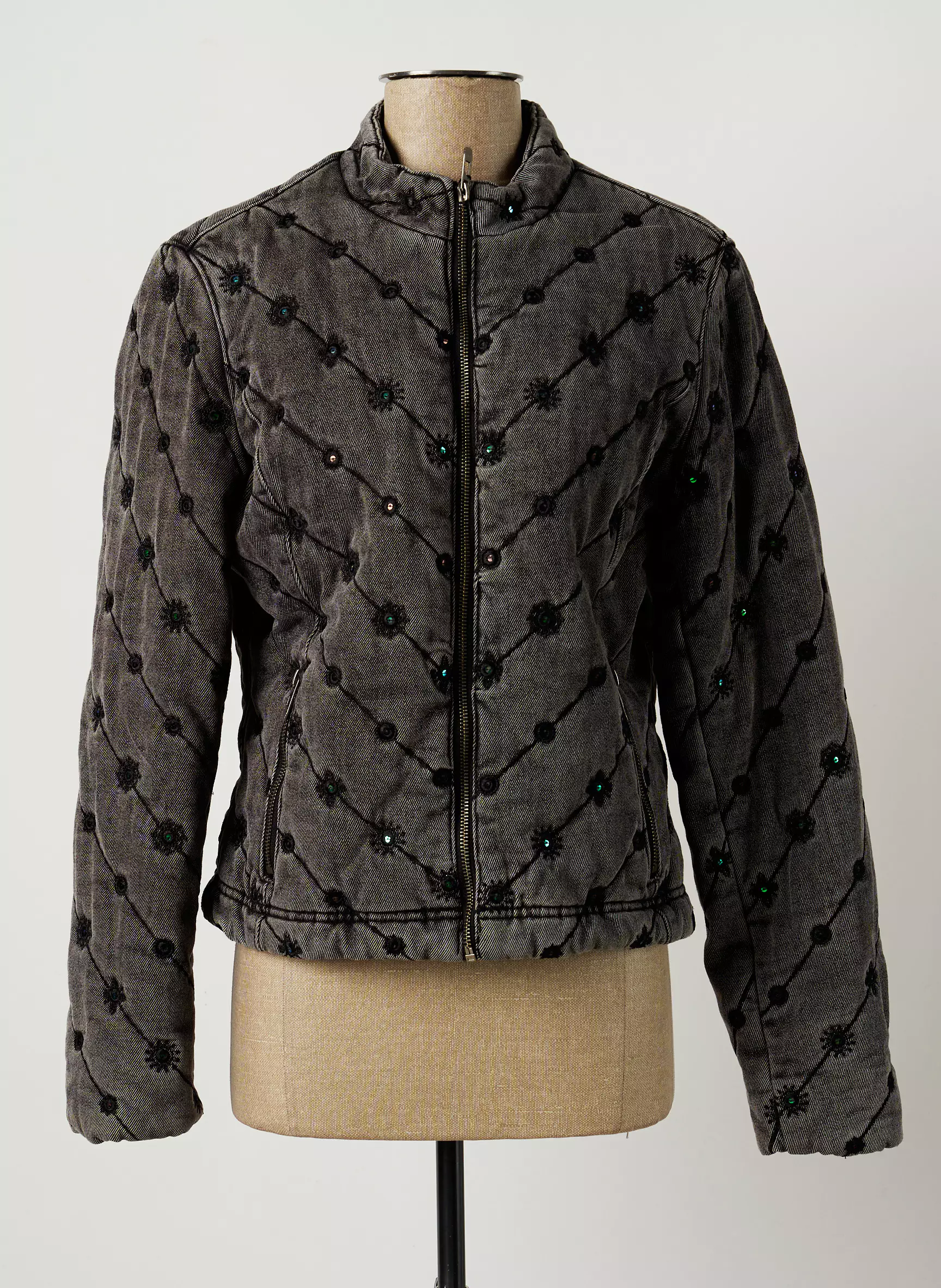 Desigual Vestesenjean Femme couleur gris