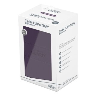 Ultimate Guard Twin Flip`n`Tray 160+ XenoSkin Monocolor - Violett