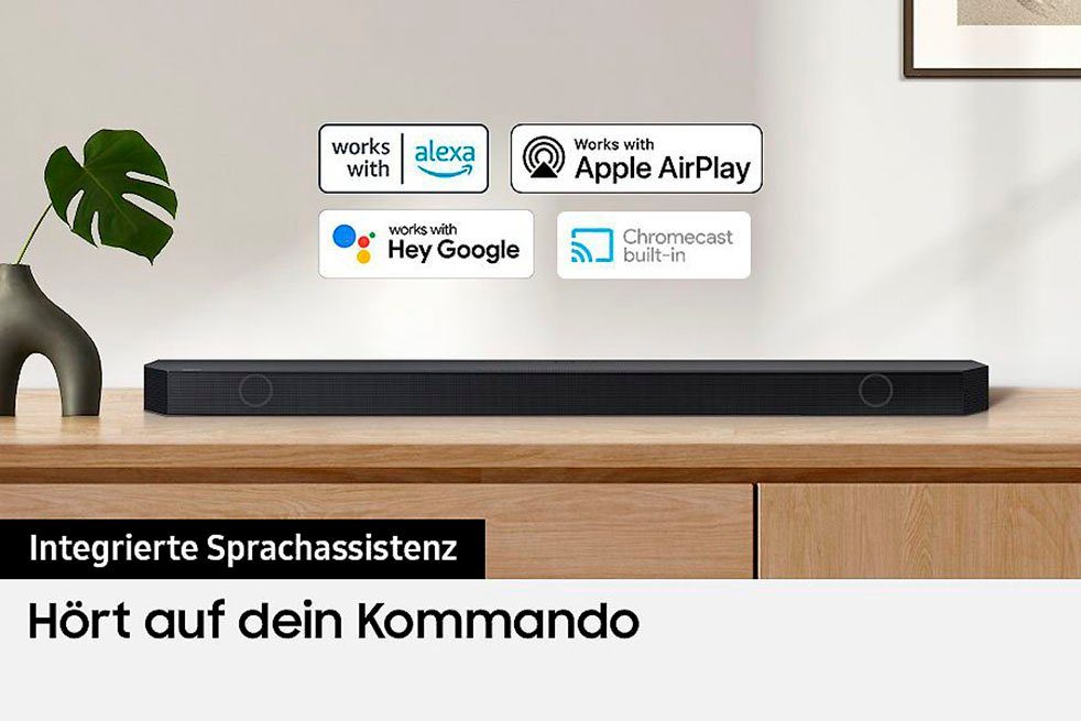 Samsung HW-Q810GC Soundbar (360 W, 5.1.2-Kanal Sound System, Kabelloses Dolby Atmos & DTS:X)