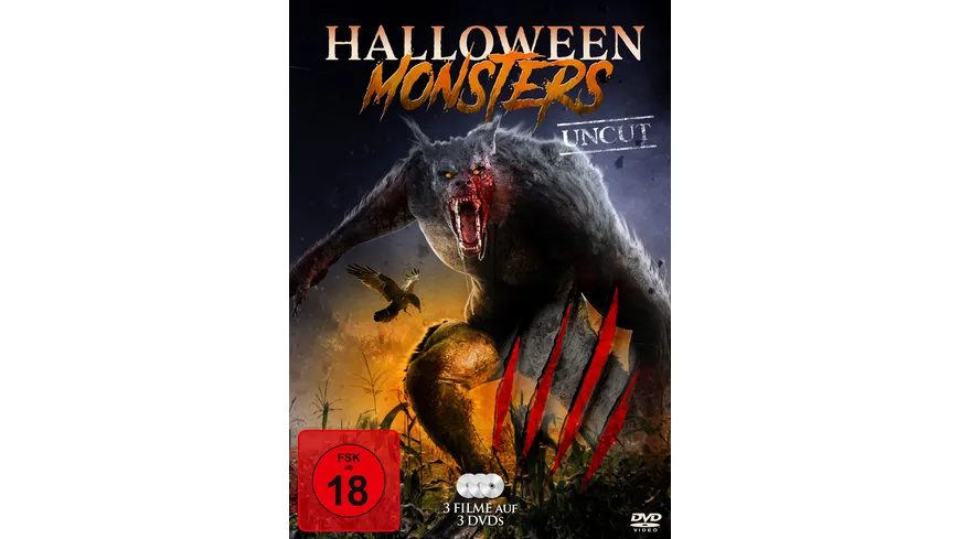 Halloween Monsters  [3 DVDs]