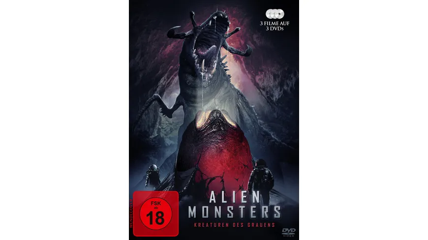 Alien Monsters - Kreaturen des Grauens  [3 DVDs]