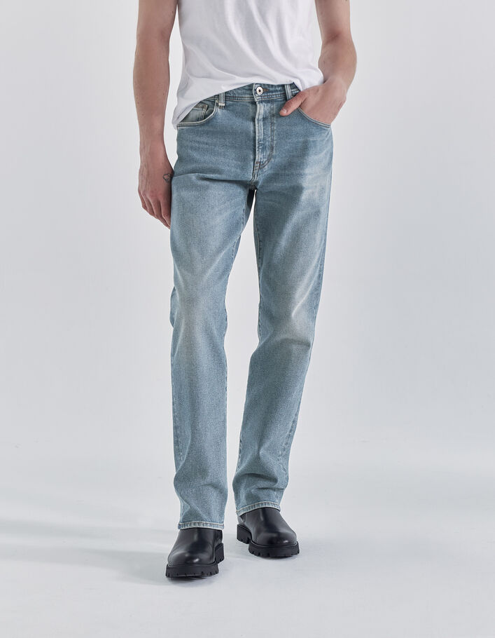 Jean REGULAR indigo Serge Homme
