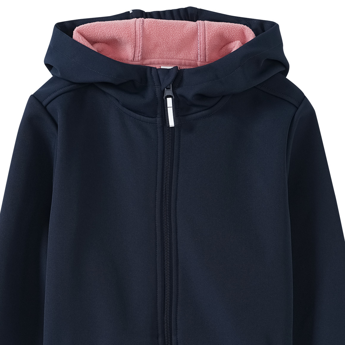 Mädchen Softshelljacke mit Kapuze