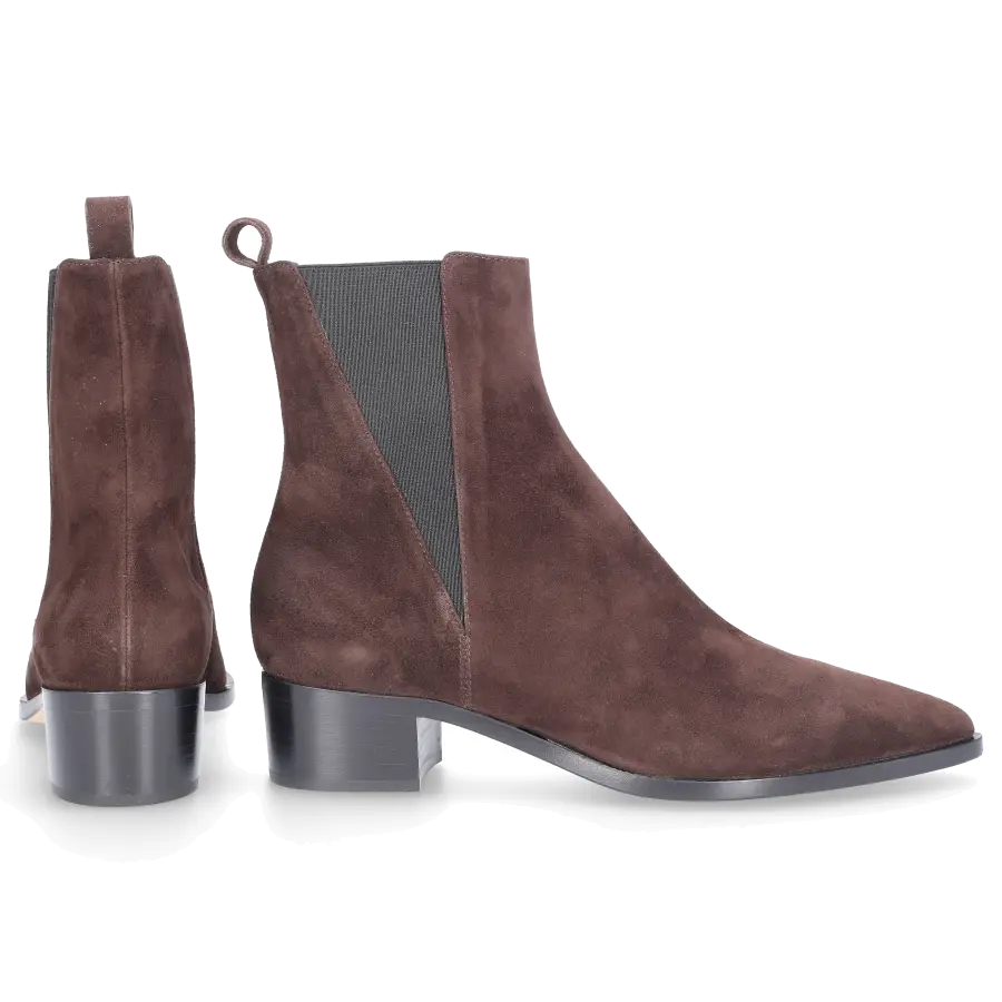 Pomme D`OR - Stiefeletten 5183E Veloursleder - braun