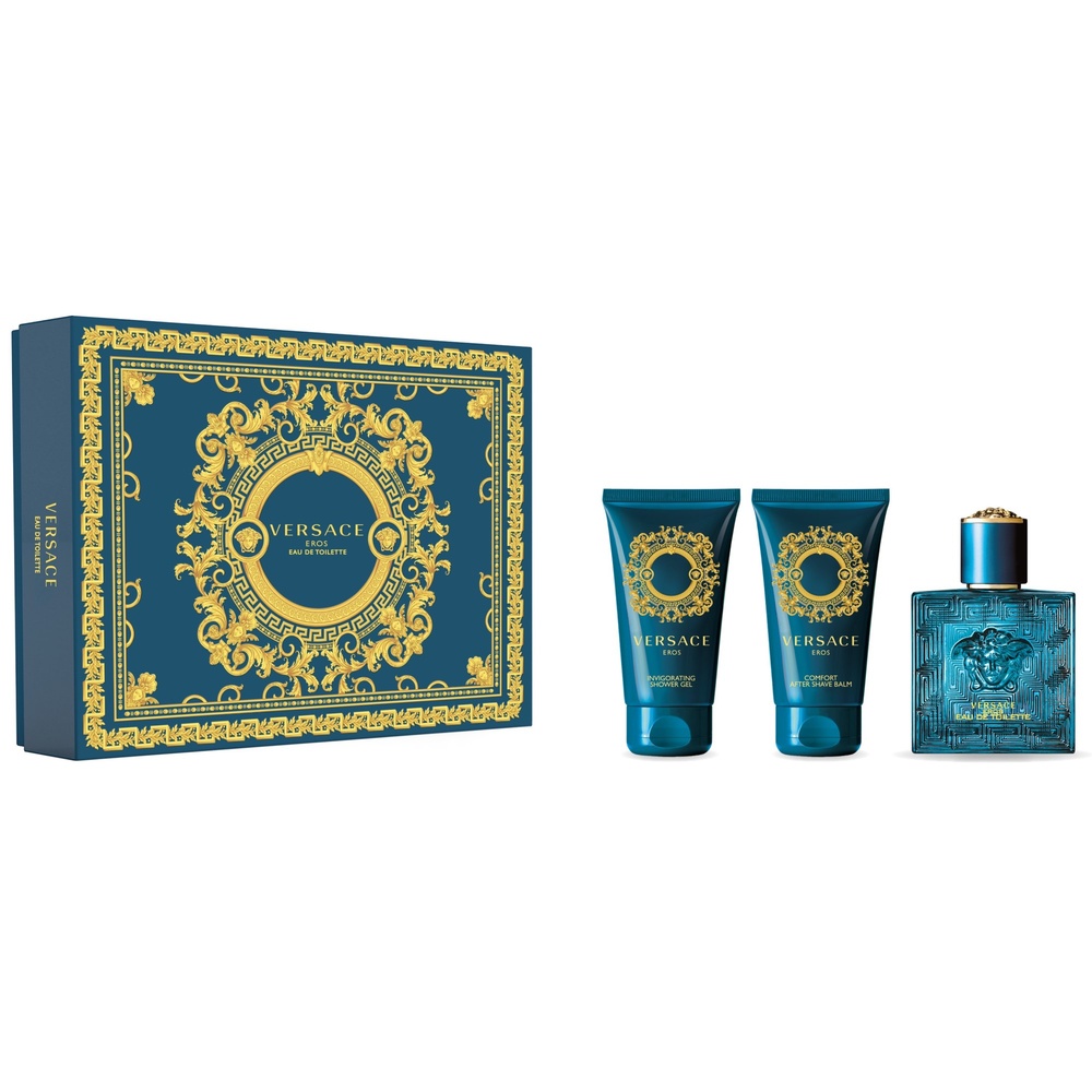 Versace Coffret VERSACE EROS Eau de Toilette 50ml + 2 cadeaux Coffret Eau de Toilette + 2 cadeaux