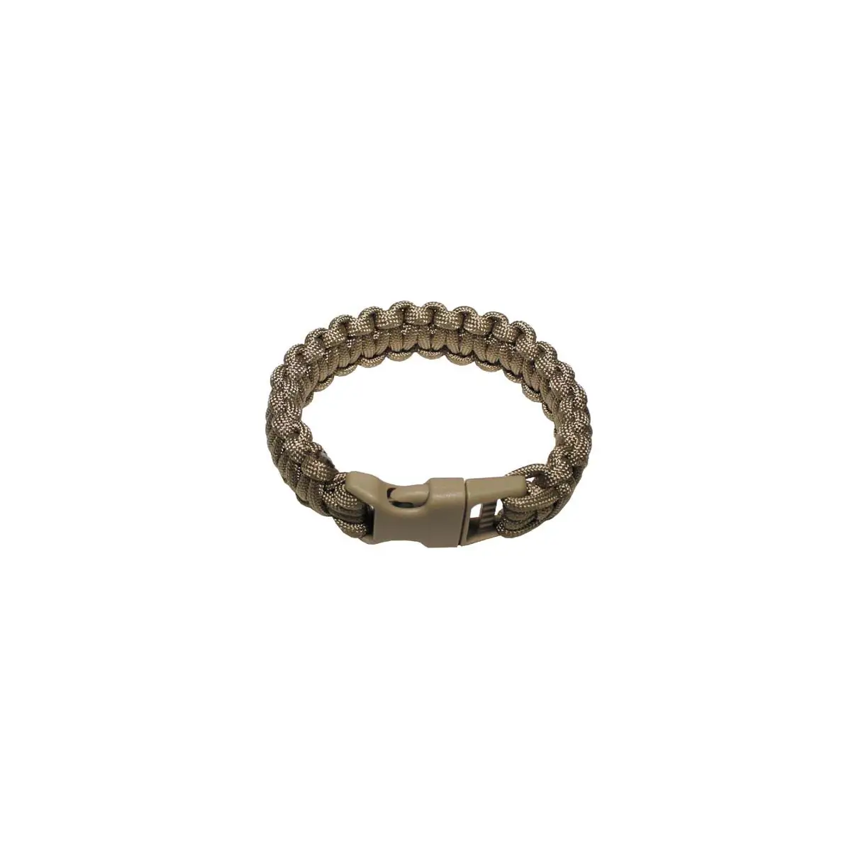 Survival Armband PARACORD 23 mm coyote