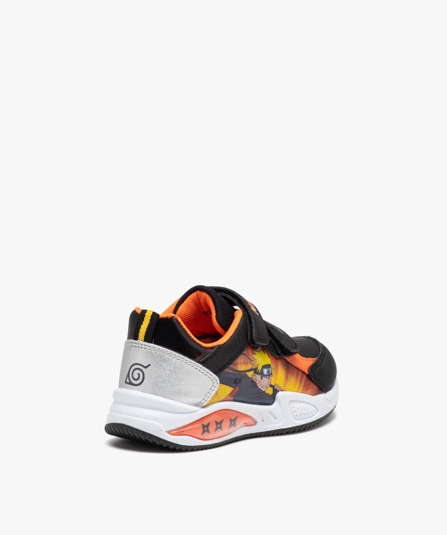 Baskets Garçon imprimées à double scratch - Naruto noir | GEMO