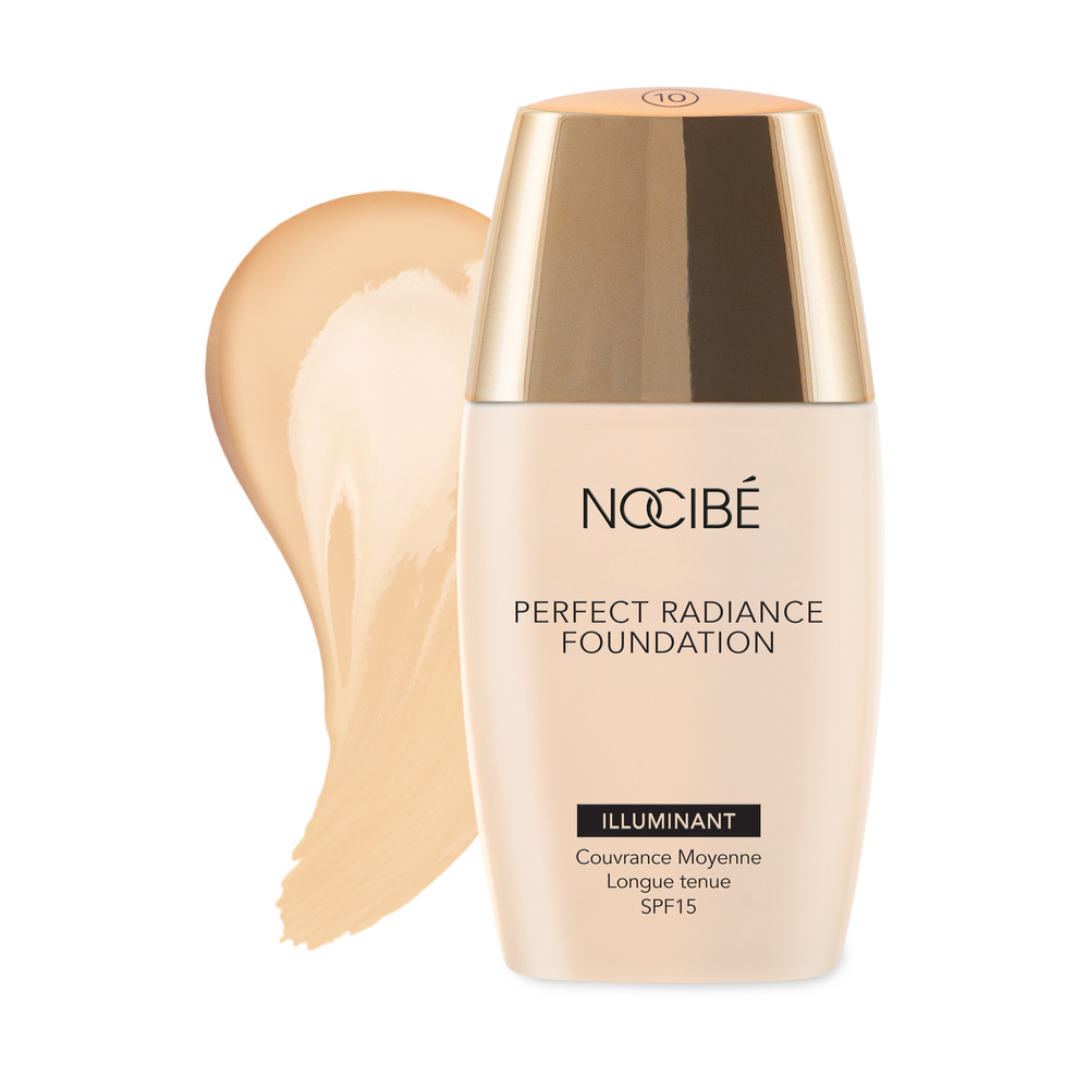 Nocibé Perfect Radiance Foundation Fond de Teint Couvrance Moyenne & Fini Lumineux