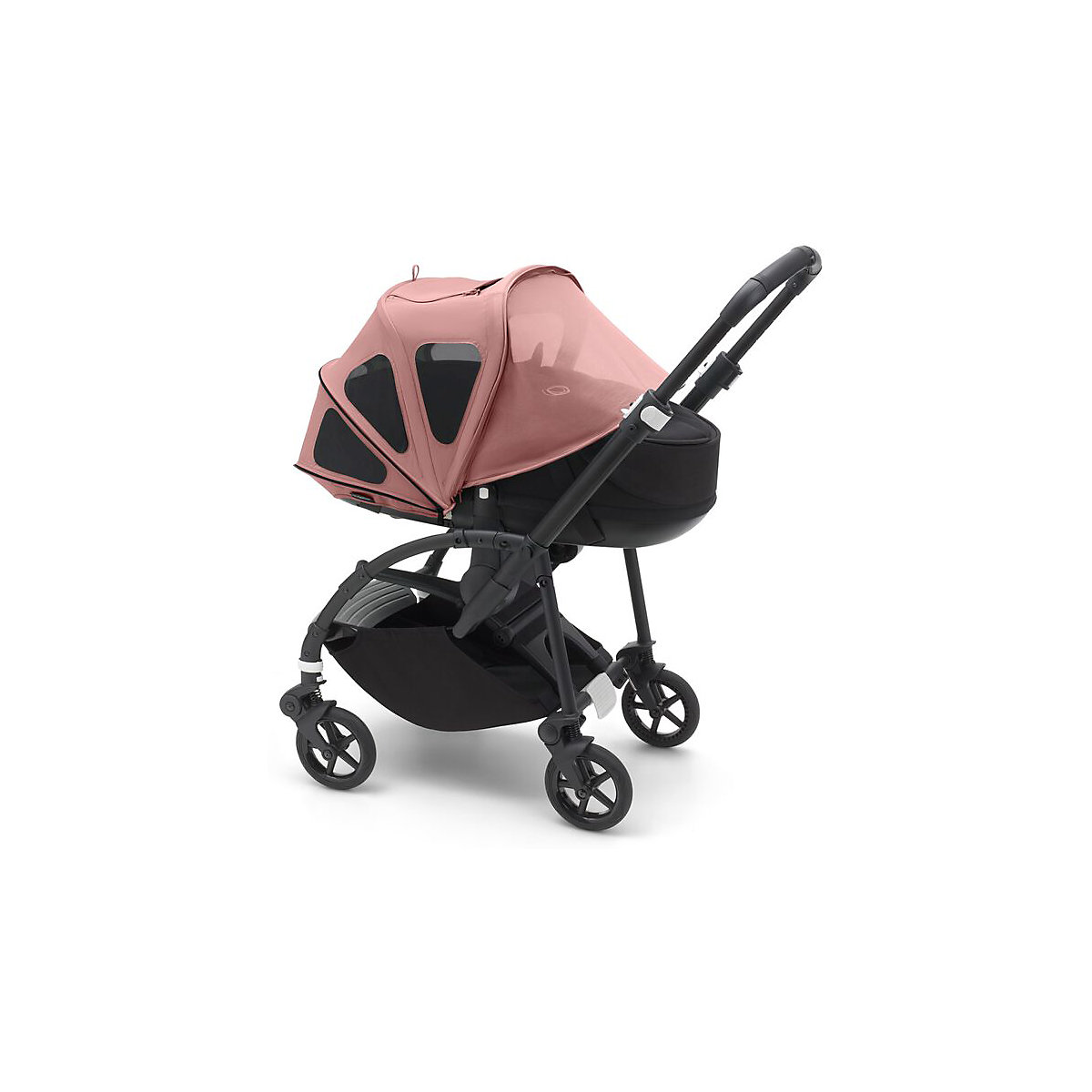 Bugaboo Bee Sonnendach mit Lüftungsfenstern Morgenrosa