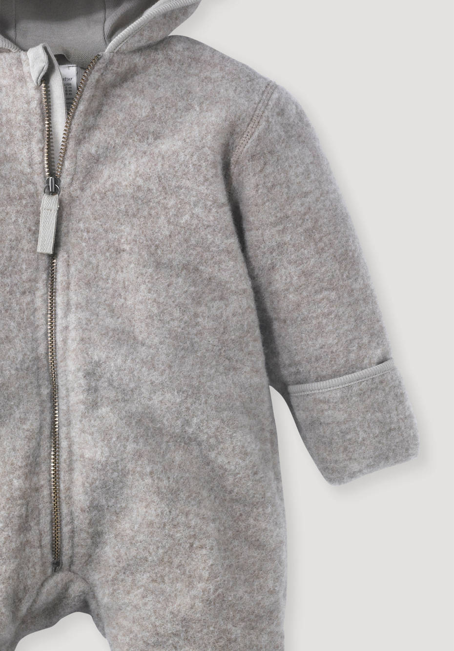 Wollfleece-Overall aus Bio-Merinowolle