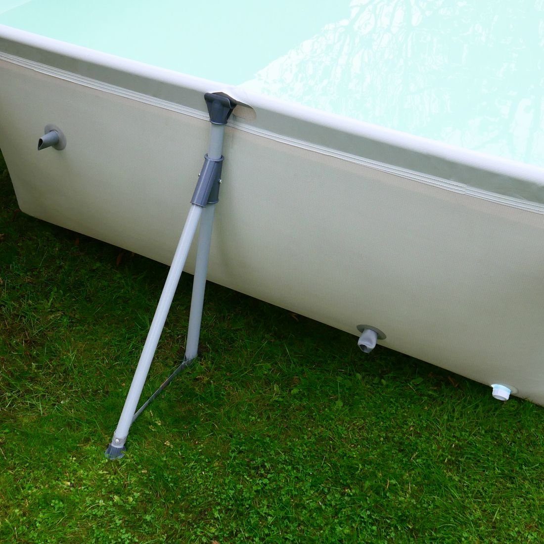 yourGEAR Rechteckpool yourGEAR Familien Pool 3x2x0,7m Schwimmbecken Schwimmbad Planschbecken
