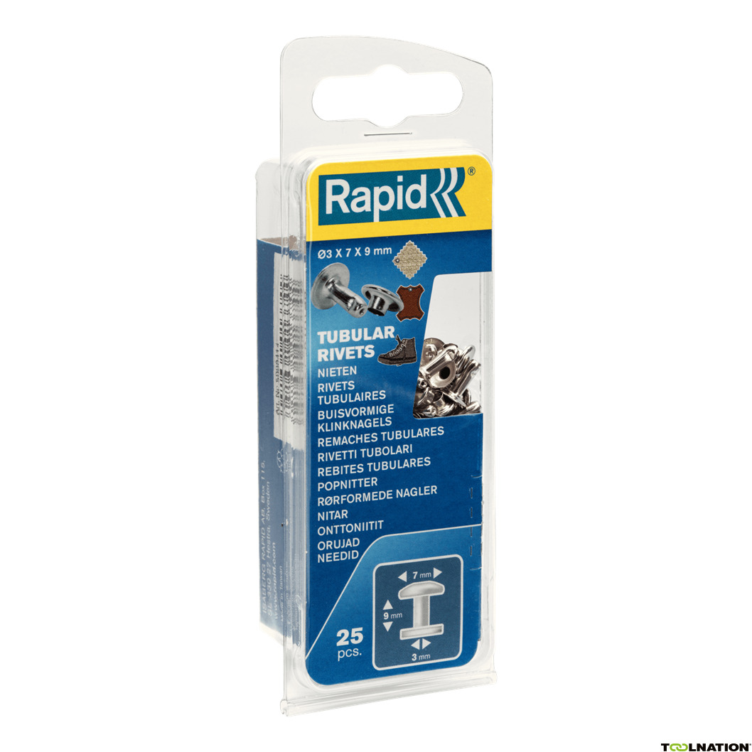 Rapid 5000414 Nity rurowe Ø7 x 9 mm 25 sztuk