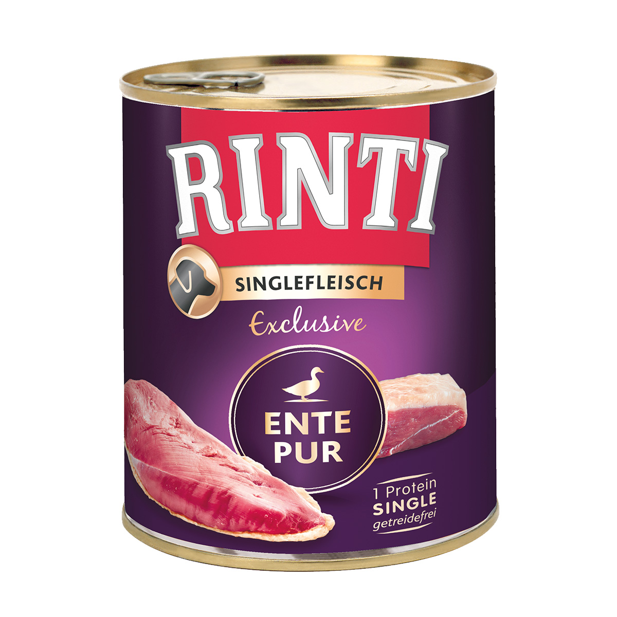 RINTI Singlefleisch Exclusive Ente Pur kaufen bei ZooRoyal