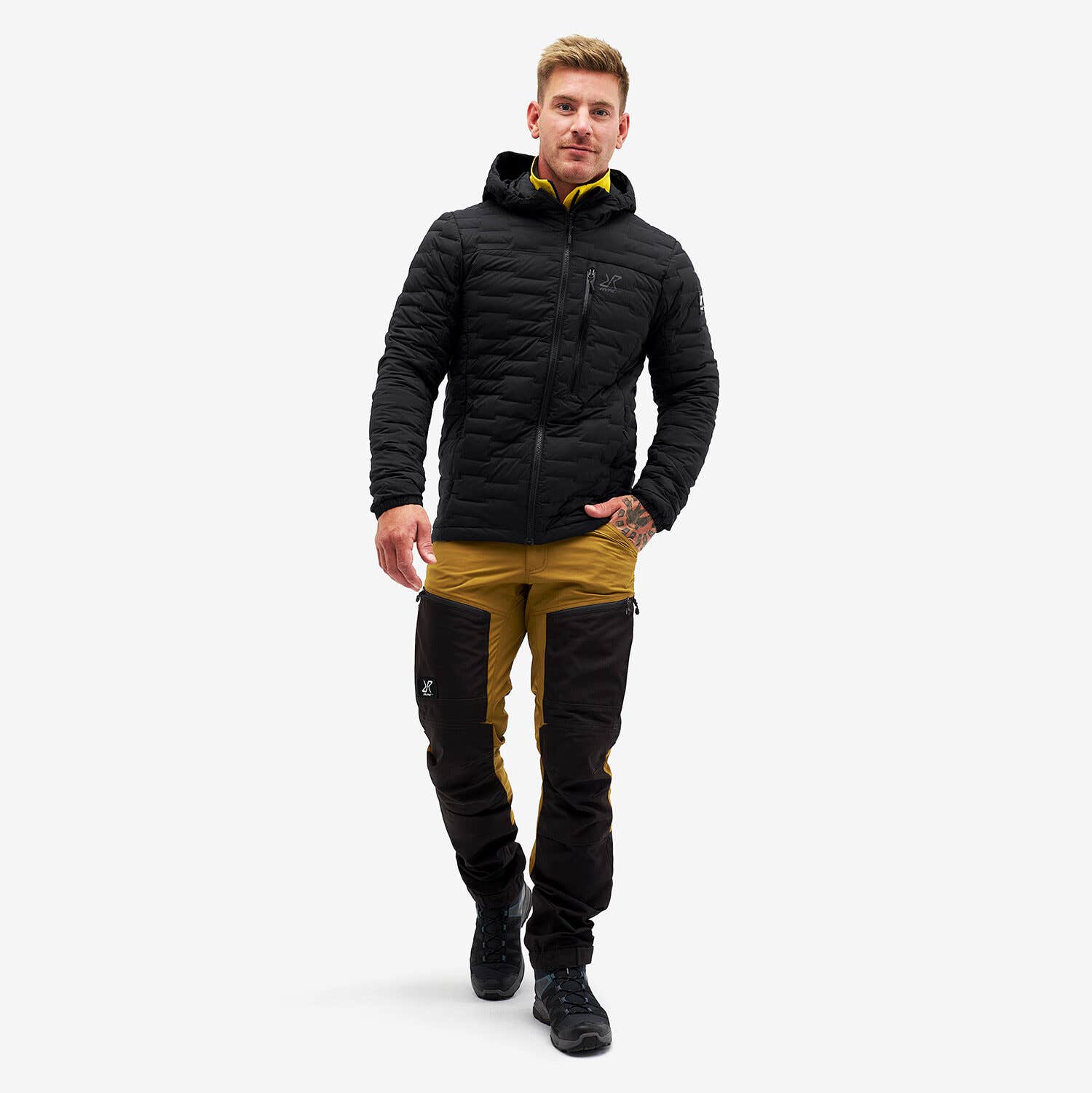 Flex Down Jacket Homme Black