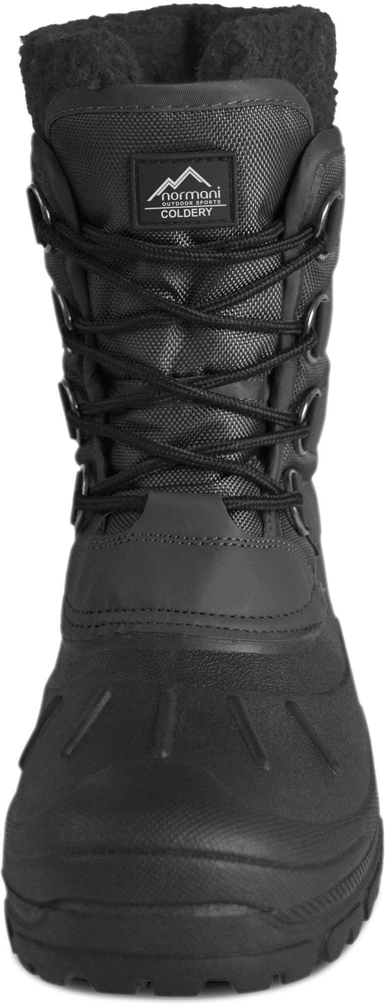 normani Herren Kälteschutzstiefel Coldery Outdoorwinterstiefel Outdoorstiefel Winterstiefel bis -40° - gefütterte Schneestiefel Snowboots Thermostiefel Jagdstiefel Schneeschuhe mit Innenfutter