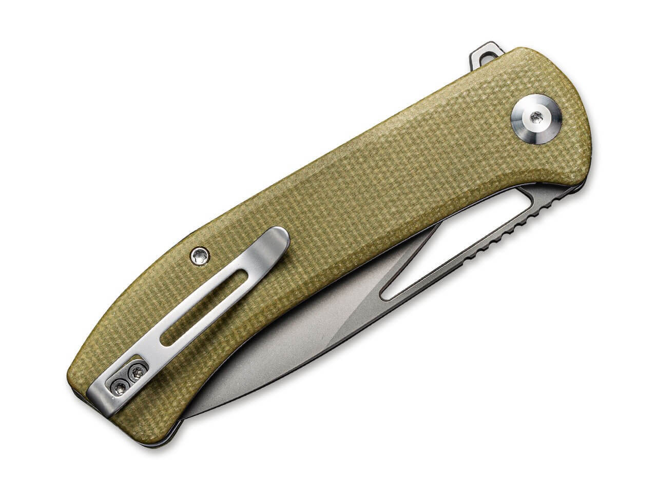Riffle Micarta Olive